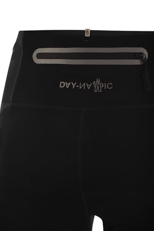 MONCLER GRENOBLE High-Performance Active Leggings with Zip Pocket