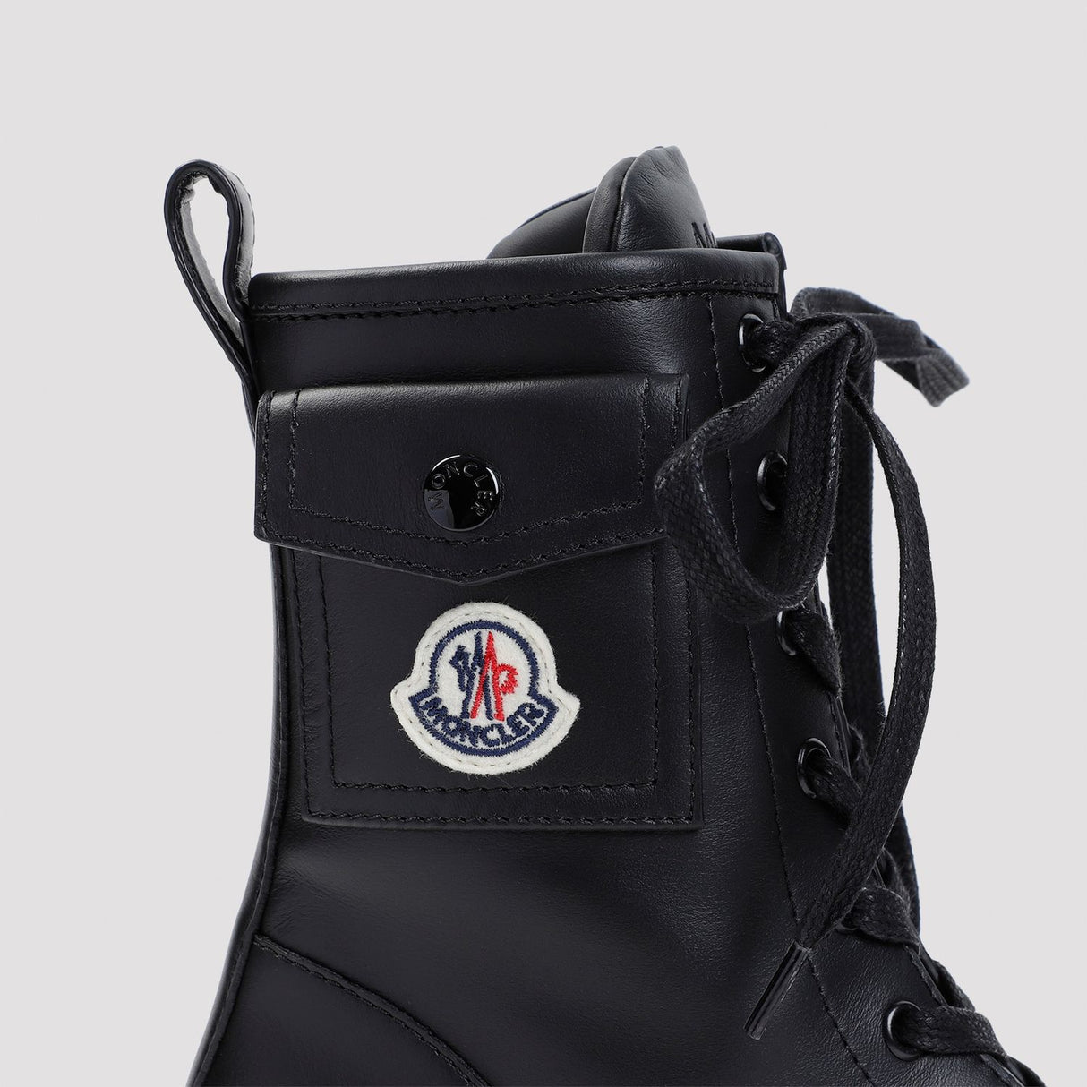 MONCLER Gigi Pocket Ankle Boots with 6cm Heel