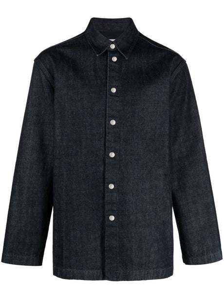 JIL SANDER Long-Sleeved Denim Shirt for Women