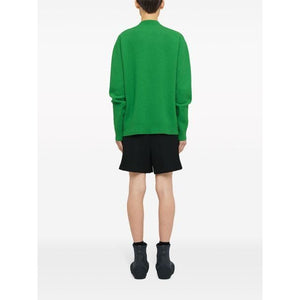 JIL SANDER Elegant Knit Sweater with Round Collar - SS24