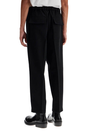 JIL SANDER Elegant Tapered Wool Trousers