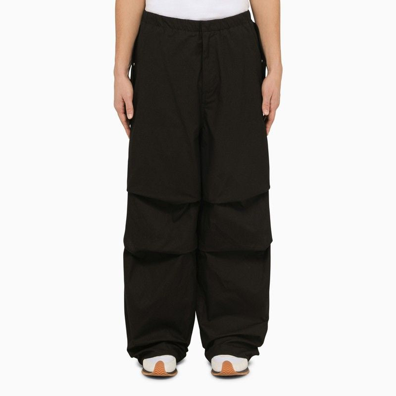 JIL SANDER Lightweight Cotton Cargo Pants for Men