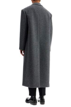 JIL SANDER Elegant Long Wool Jacket