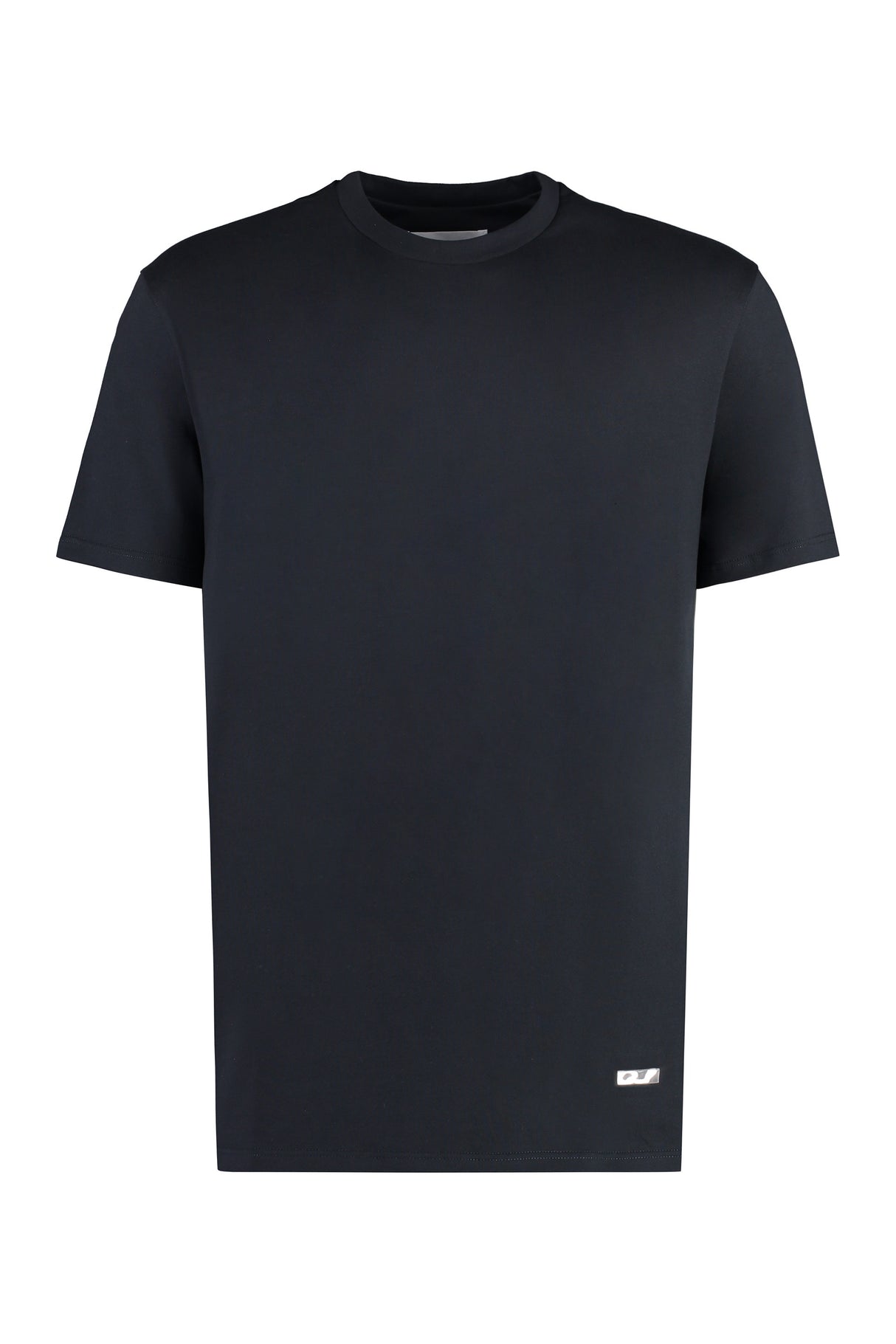 JIL SANDER Men's Navy Cotton Crew-Neck T-Shirt for SS24