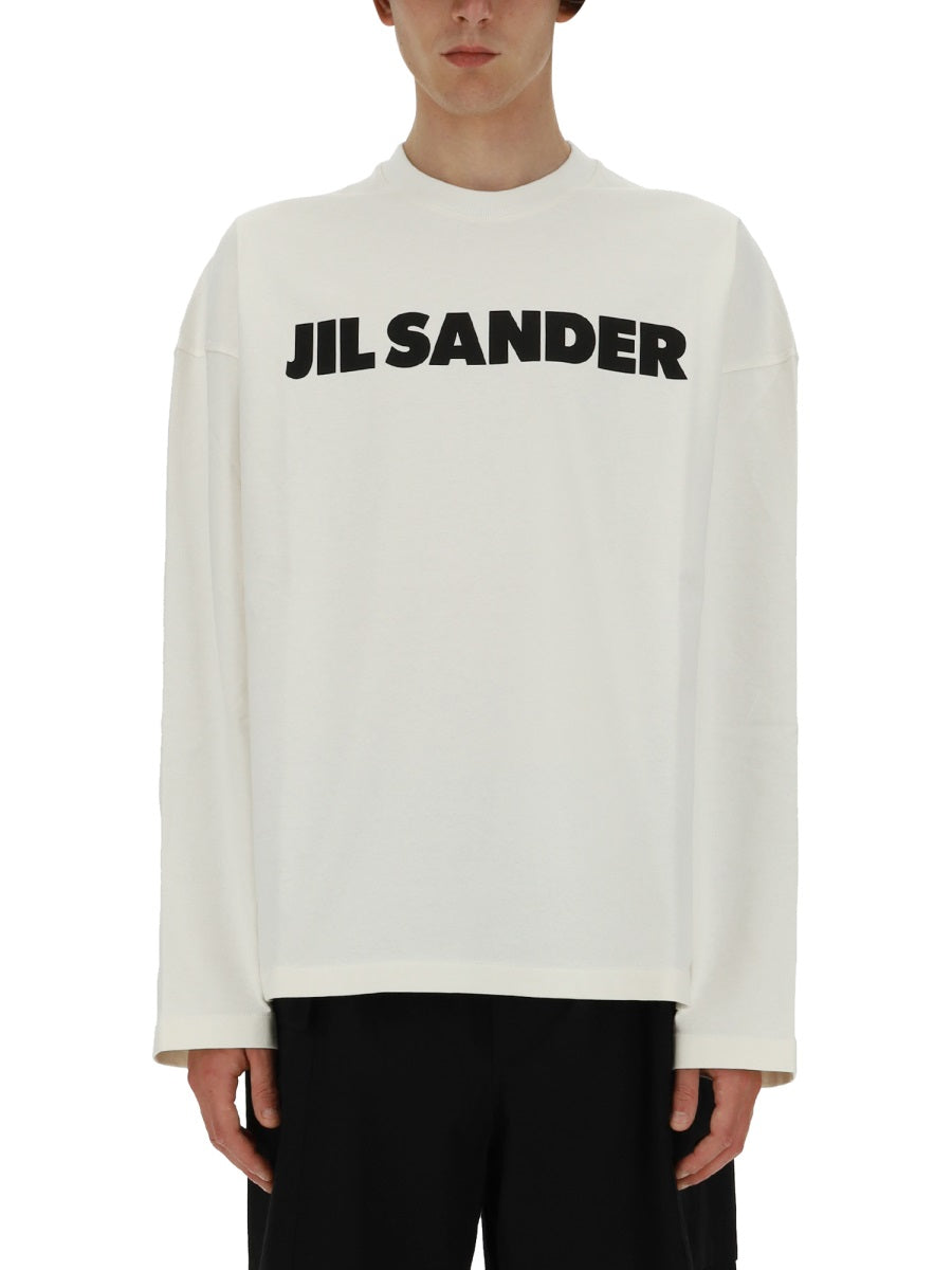 JIL SANDER Classic Logo T-Shirt for Men - Size L