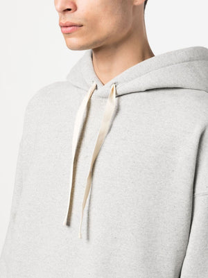 Áo hoodie nam cotton màu xám cho FW23