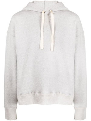 JIL SANDER Men's Grey Cotton Hoodie for FW23