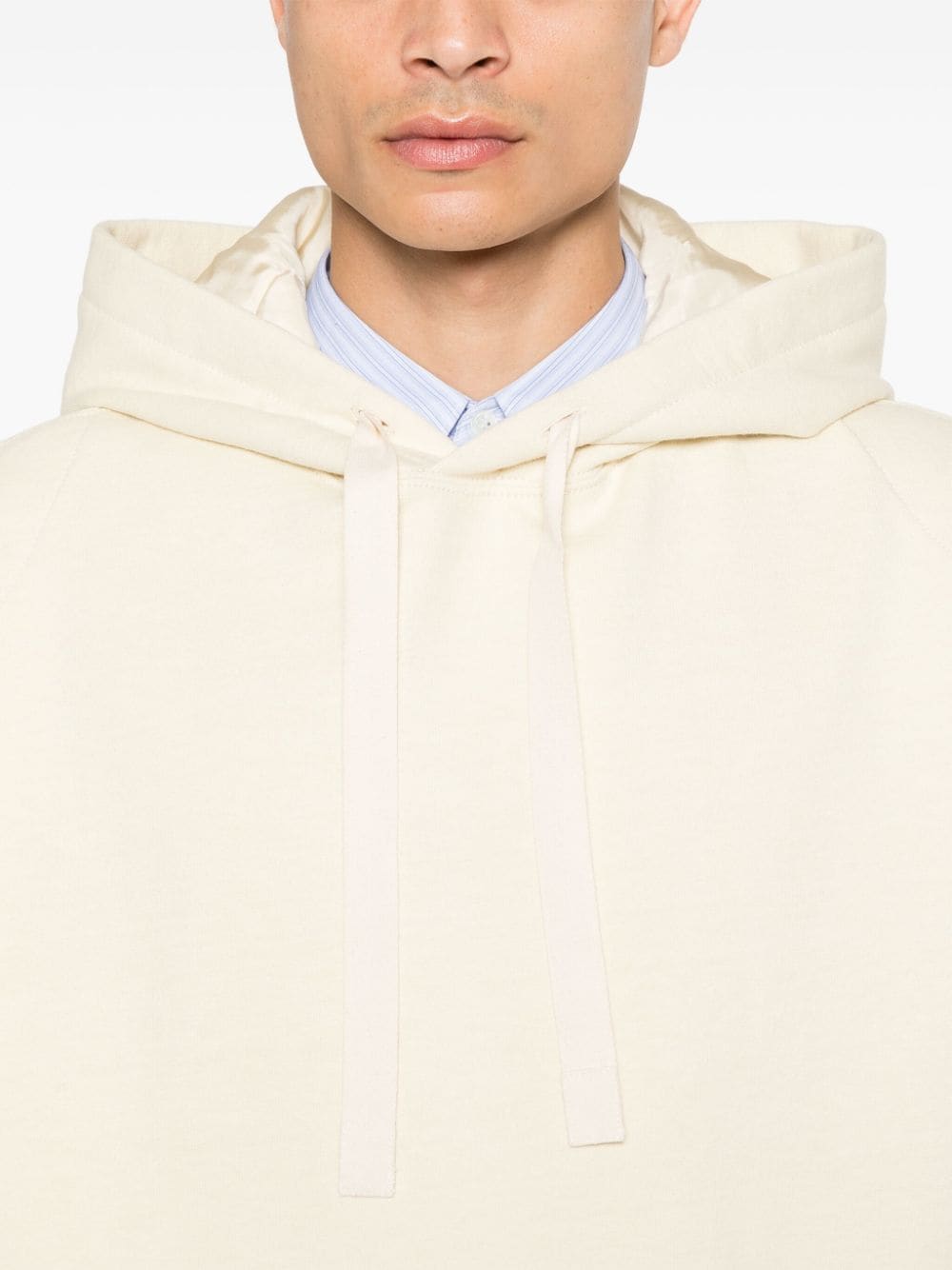 JIL SANDER Cotton Blend Drawstring Hoodie for Men