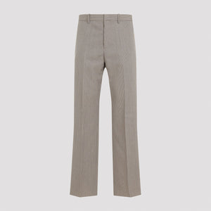 JIL SANDER Elegant Grey Wool Trousers