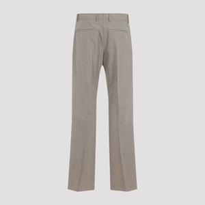 JIL SANDER Elegant Grey Wool Trousers