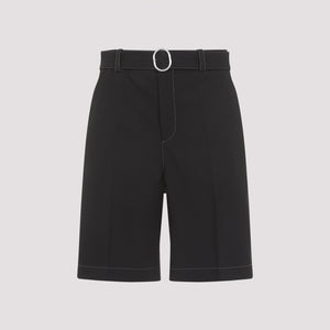 JIL SANDER Men's Classic Mini Polyester Shorts