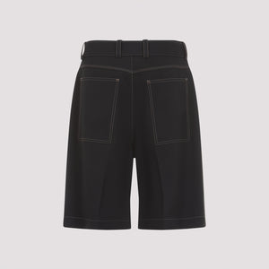 JIL SANDER Men's Classic Mini Polyester Shorts