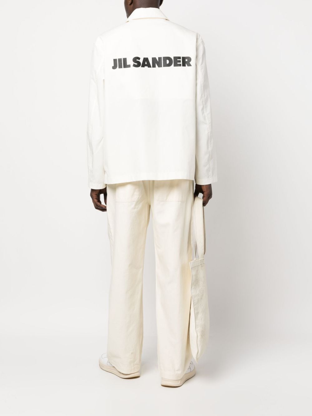 JIL SANDER Beige Jacket for Men - 23FW Collection