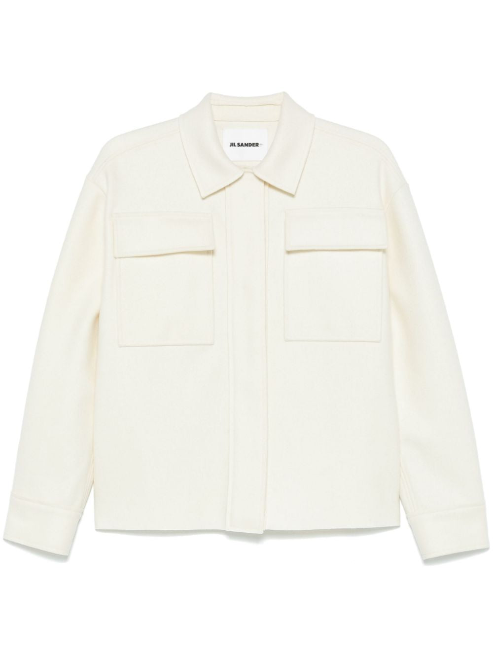 JIL SANDER Natural Cloth Jacket for Women - Fall/Winter 2024