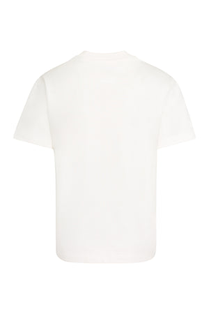 JIL SANDER Organic Cotton Ribbed T-Shirts Set of Three