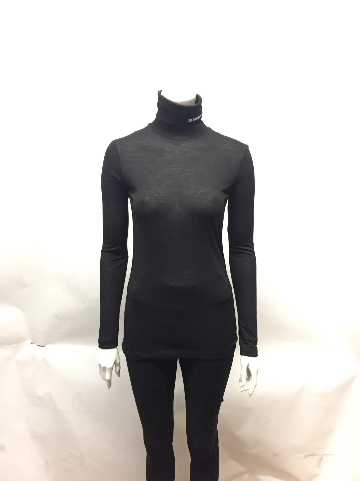 JIL SANDER Wool-Blend Turtleneck Sweater for Women - FW24