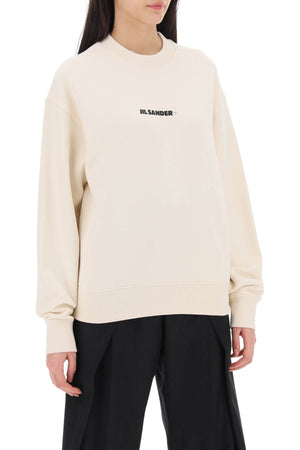 JIL SANDER Oversized Logo Print Sweatshirt