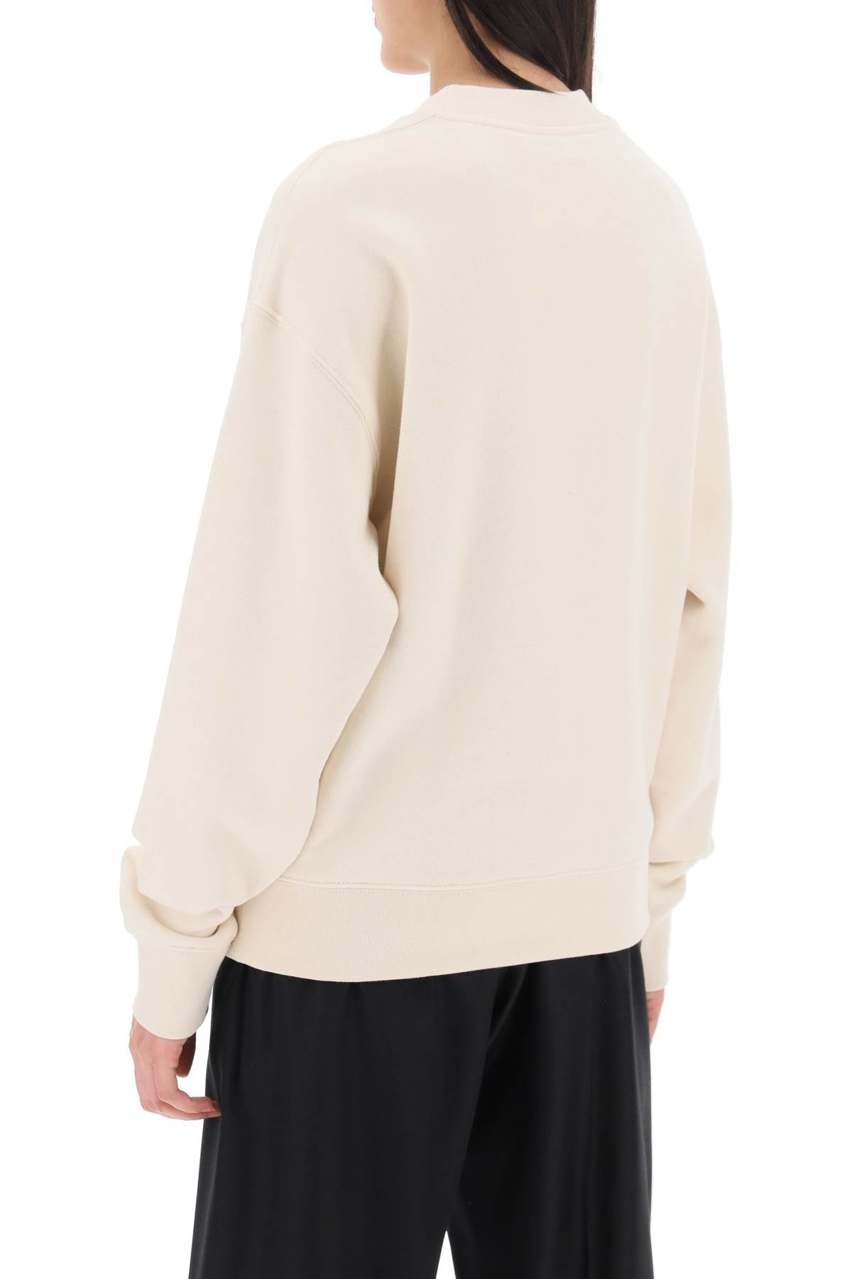 JIL SANDER Oversized Logo Print Sweatshirt