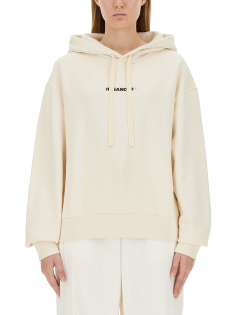 JIL SANDER Cotton Hoodie for Women - Size S