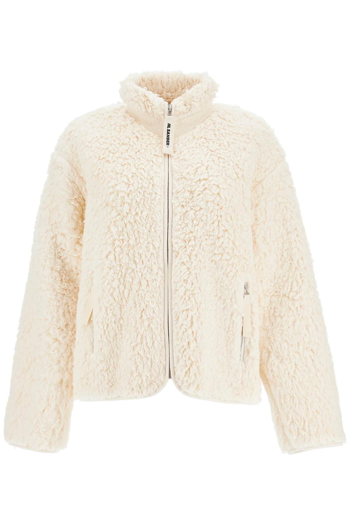 JIL SANDER Mini Teddy Knit Jacket for Women