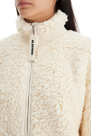 JIL SANDER Mini Teddy Knit Jacket for Women