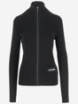 JIL SANDER Ribbed Zip Cardigan for Women - Fall/Winter 2024