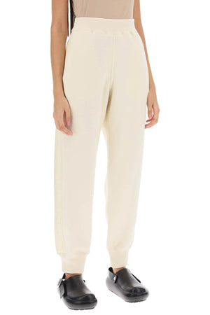 JIL SANDER Cozy White Sweatpants for Women - FW23 Collection