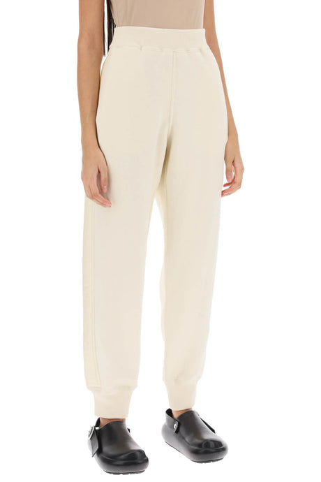 JIL SANDER Cozy White Sweatpants for Women - FW23 Collection