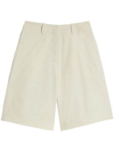 JIL SANDER Natural Mini Shorts for Women