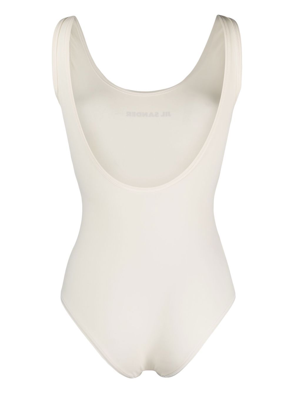 JIL SANDER Elegant One-Piece Swimsuit with Logo