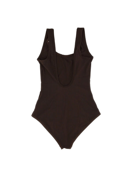 JIL SANDER Elegant One-Piece Swimsuit with Logo