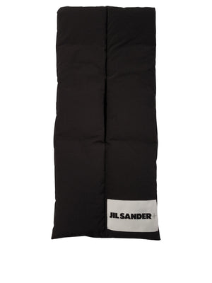 JIL SANDER Chic Winter Scarf with Quilt Detail - 25X116 CM