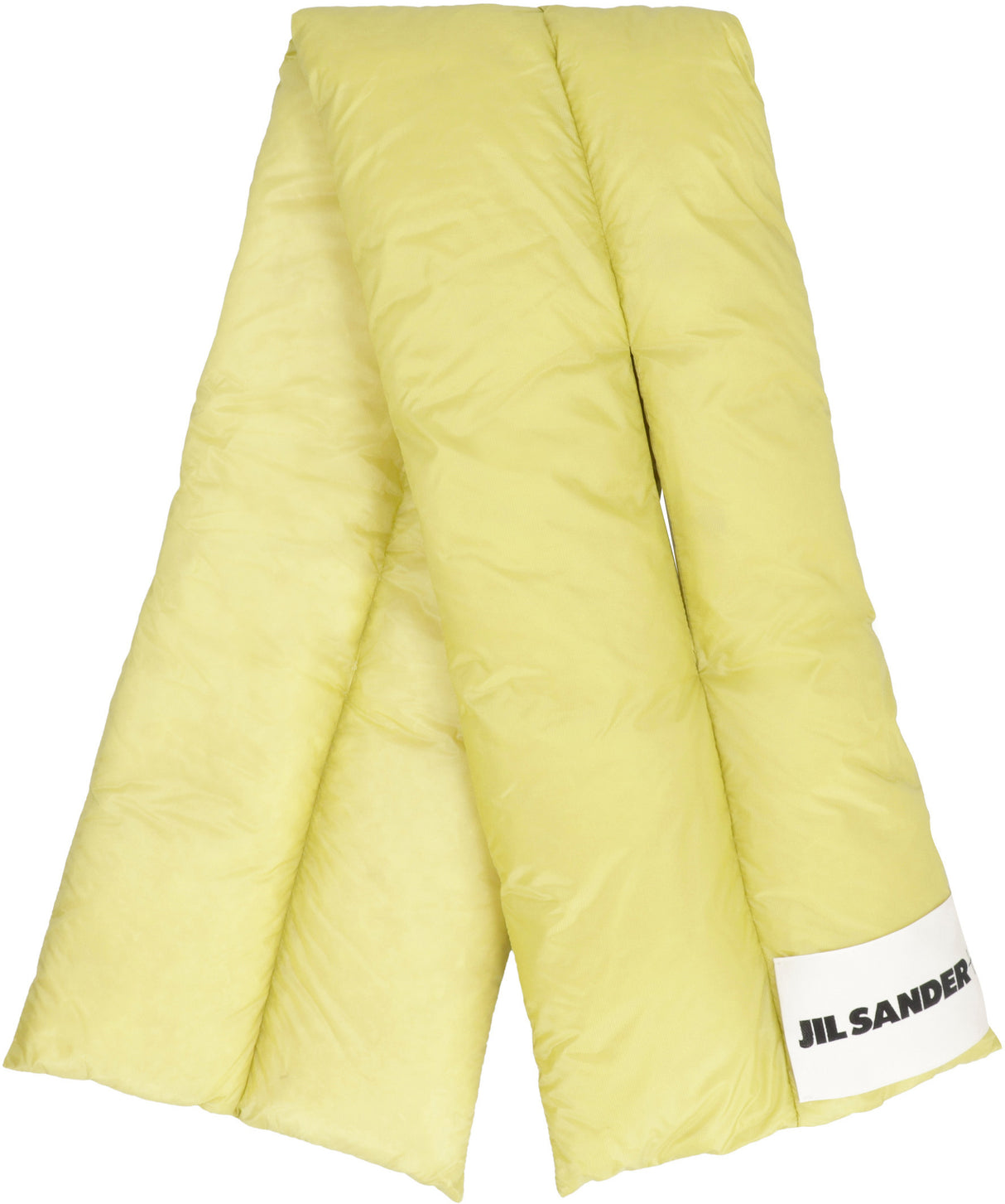 JIL SANDER Elegant Quilted Scarf 24x112 cm