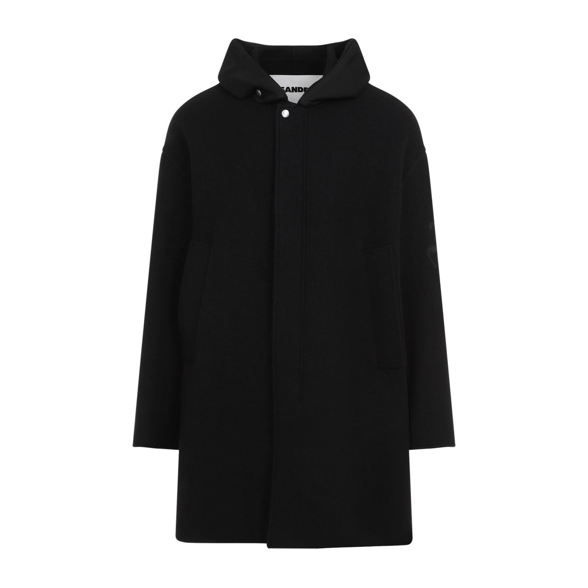 JIL SANDER Men's Virgin Wool Parka Jacket