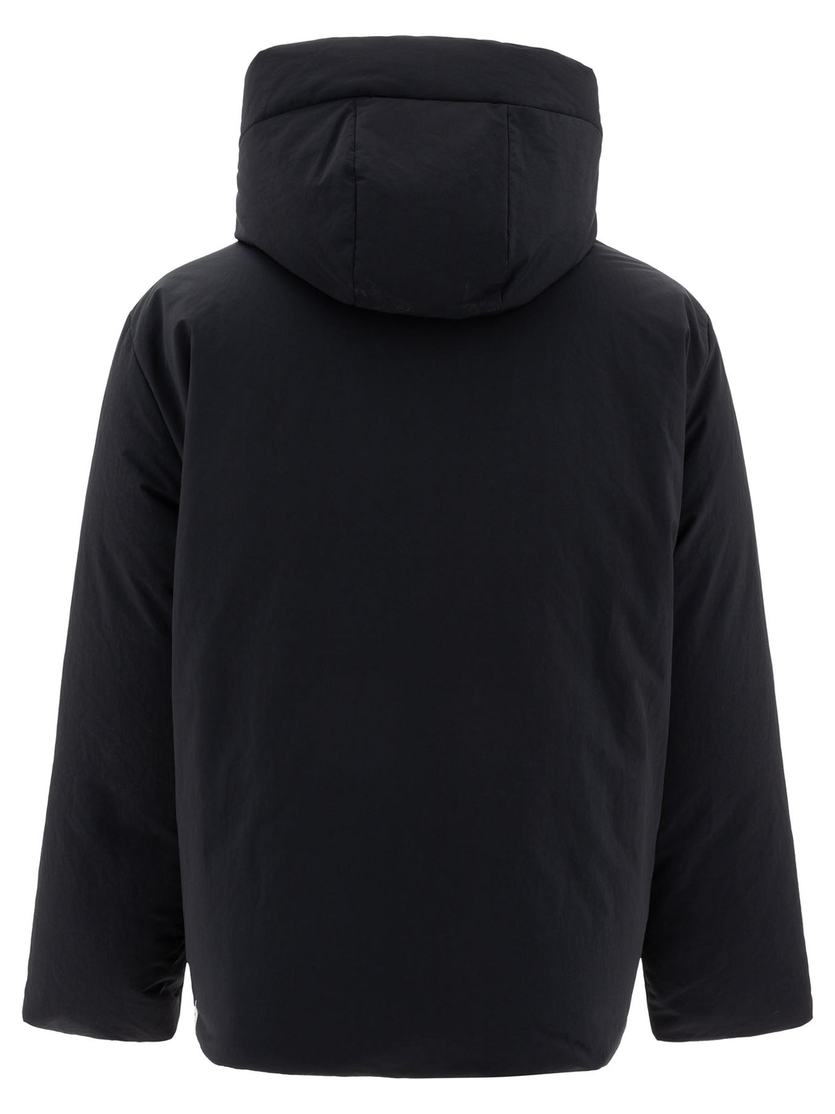 JIL SANDER Boxy Fit Hooded Down Jacket for Men