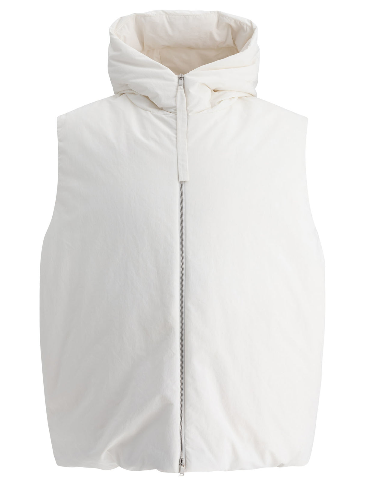 JIL SANDER Relaxed Fit Down Vest for Men - Fall/Winter 2024