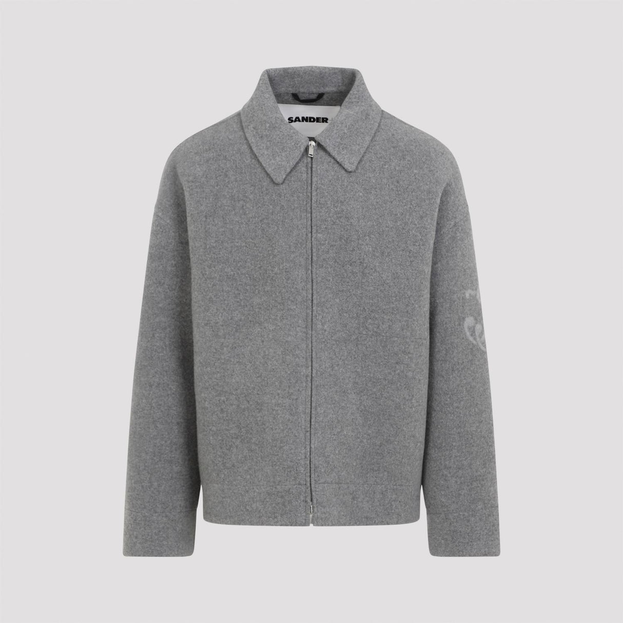 JIL SANDER Tailored Virgin Wool Jacket for Men