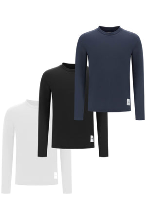 JIL SANDER Relaxed Fit Long-Sleeved T-Shirt Three-Pack