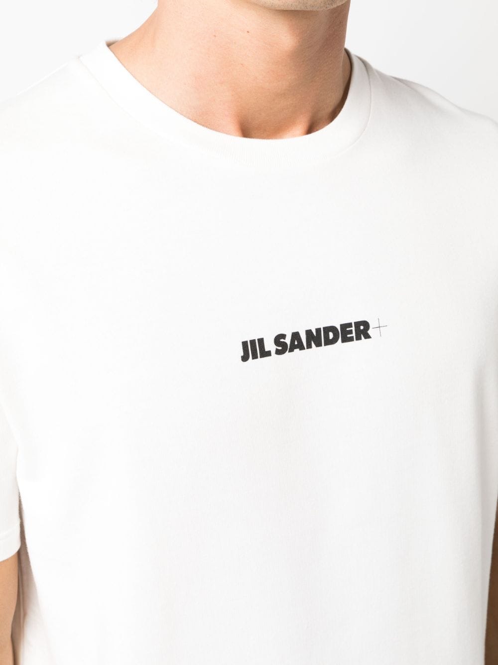 JIL SANDER Cotton Logo T-Shirt for Men - Size L