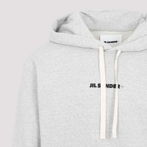 Áo Hoodie Cotton xám cho Nam - Bộ sưu tập SS24