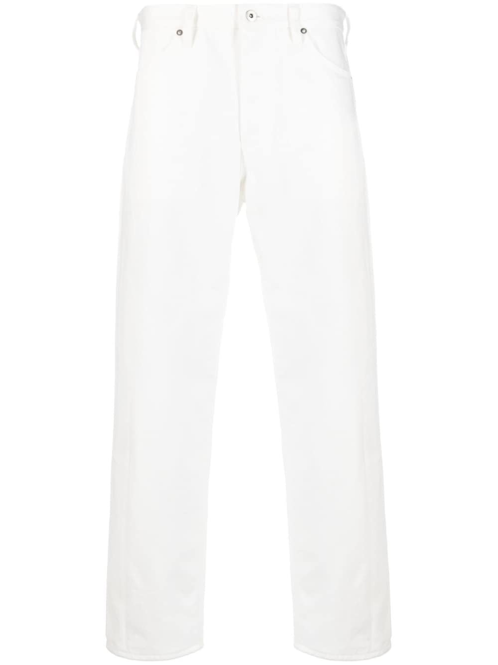 JIL SANDER Men's Porcelain Denim Trousers for SS23 Collection