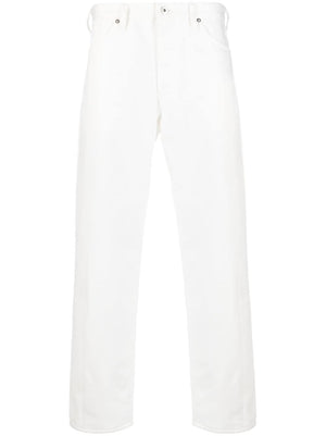 JIL SANDER Men's Porcelain Denim Trousers for SS23 Collection