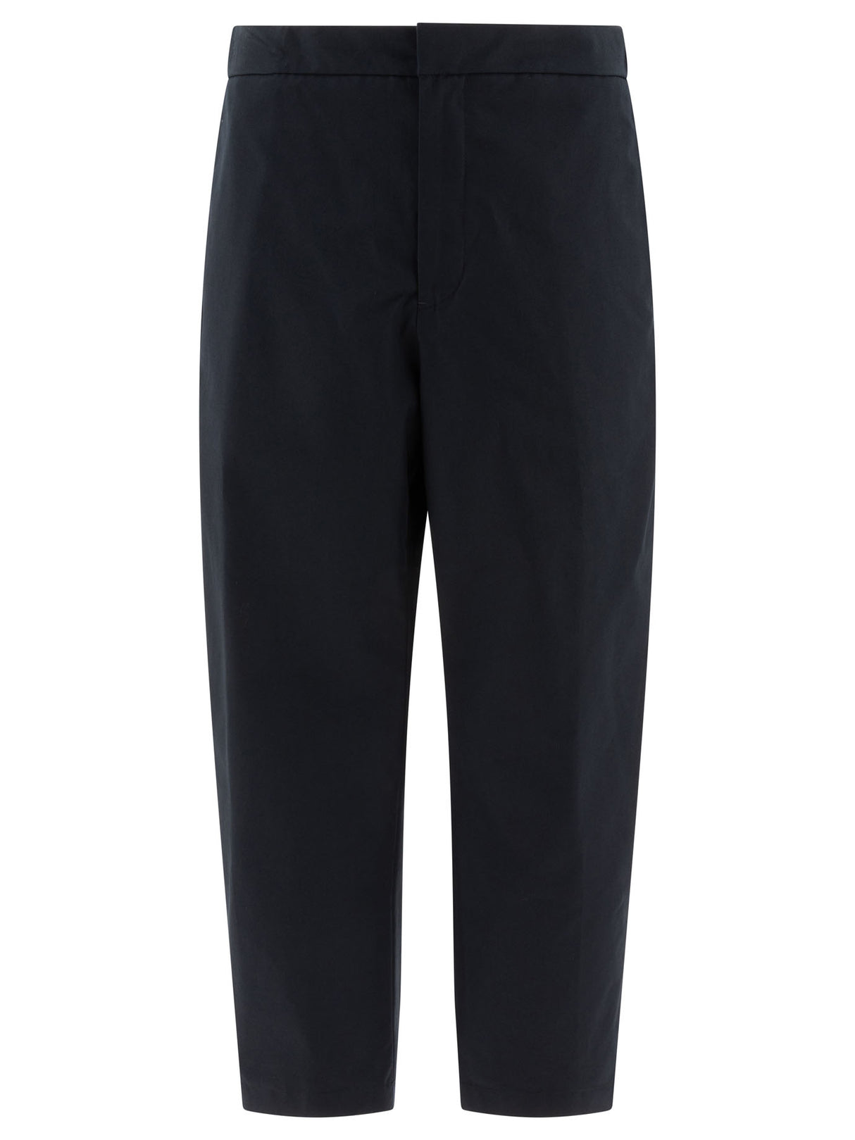 JIL SANDER High Rise Regular Fit Men's Trousers with Elasticated Waist