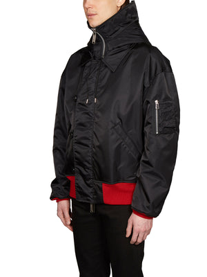 AMBUSH Men's Black Doubleface Sporty Jacket for SS24