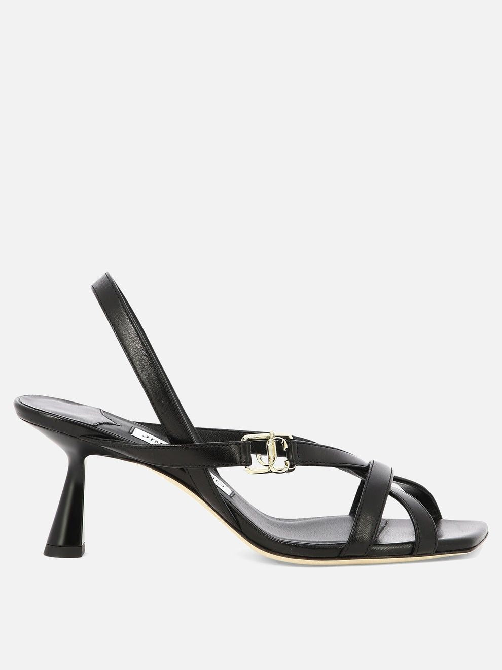 JIMMY CHOO Elegant Black Sandals for Women