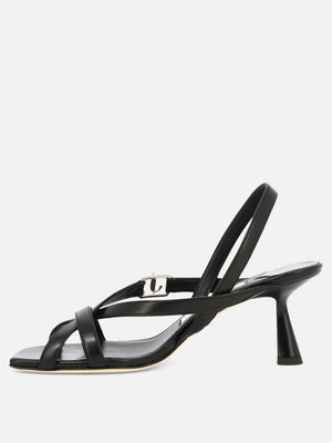 JIMMY CHOO Elegant Black Sandals for Women
