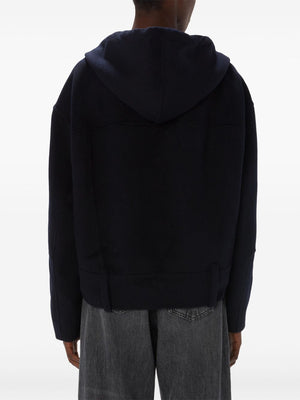 JW ANDERSON Double-Faced Hooded Biker Jacket for Women