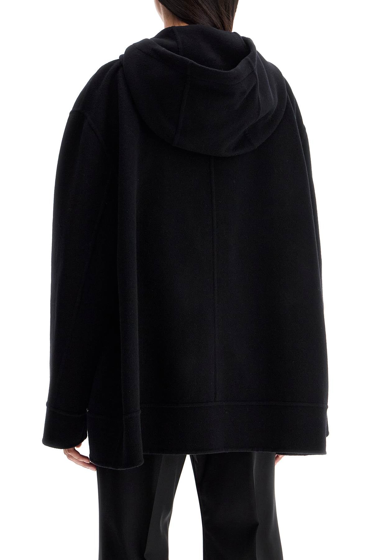 MARNI Sporty Oversized Wool and Cashmere Jacket (Size IT 40)