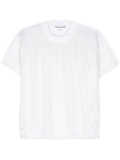 JUNYA WATANABE Open Knit Crewneck T-Shirt for Women