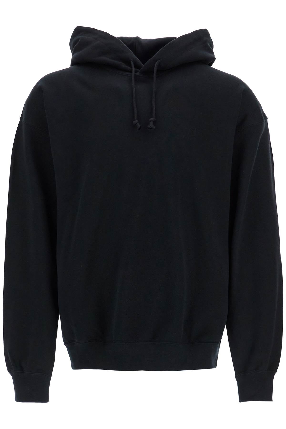 Y-3 Men's Loose-Fit Black Hoodie